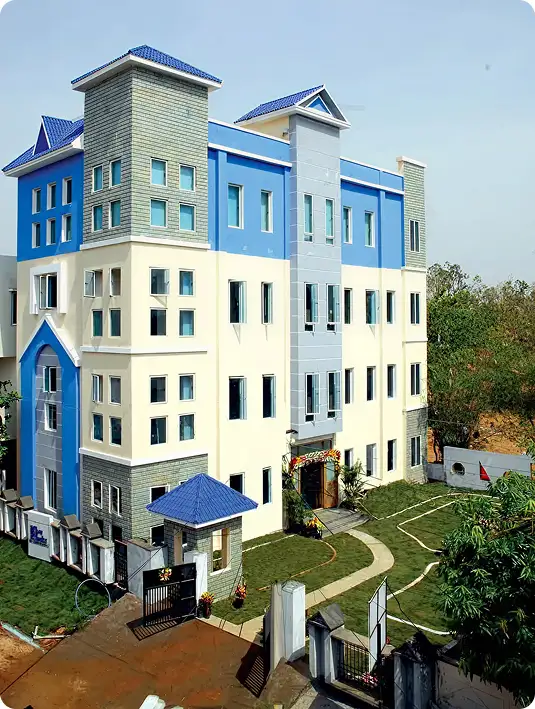 Blue Blocks campus building